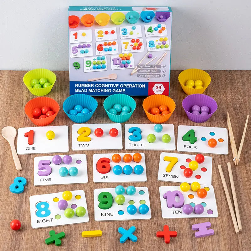 Montessori Wooden Math Toy